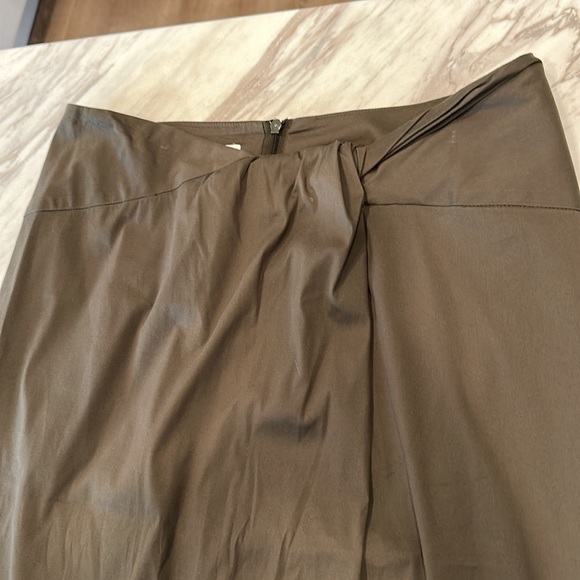 Jil Sander Khaki Green Skirt - Picture 3 of 7